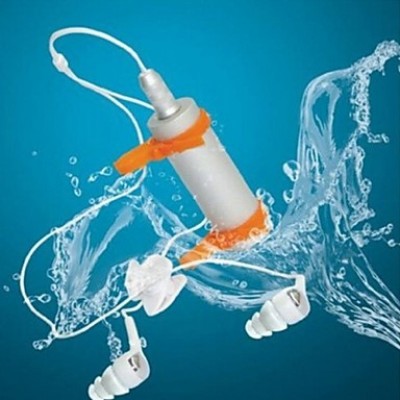 4GB Waterproof Swimming Diving Underwater Sports MP3 Player with FM Radio and Earphone