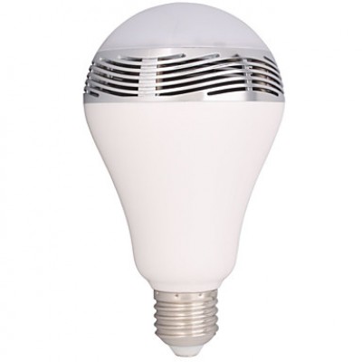 APP RGBLED Wireless Bluetooth Speaker Bulb Audio Speaker Music Playing & Lighting With APP E27