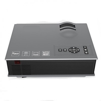  Newest Mini Led Projector Home Theater Portable Lcd Projector HD 1080p with Wifi 2.4G Wireless Screen Push UC46  