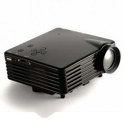 Micro Projector EMP Series GP7S,With HDMI/USB/SD/Video All in One for Video Game  