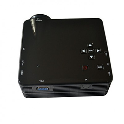 320x240 500 LM Mini Home Entertainment LCD Projector with HDMI Input  