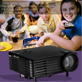 Micro Projector EMP Series GP7S,With HDMI/USB/SD/Video All in One for Video Game  