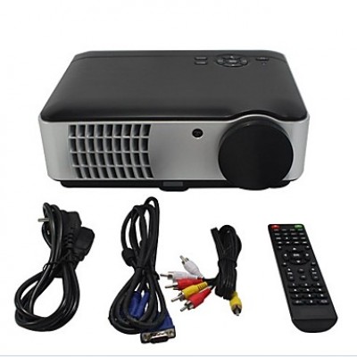 RD-806 2800 Lumens 1280 x 800 Portable LED Home Theater Projector 1500:1 Support USB/HDMI/AV/VGA  