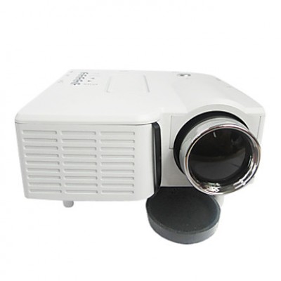 Mini LED Projector 400Lumens 320x240 with VGA USB SD HDMI  