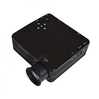 320x240 500 LM Mini Home Entertainment LCD Projector with HDMI Input  