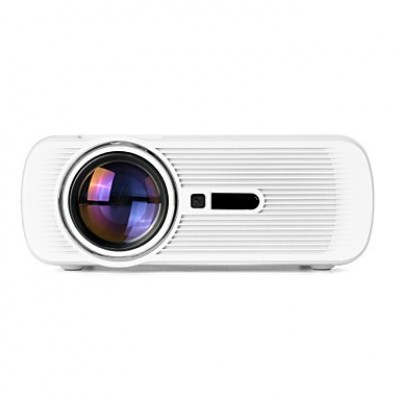 FHD 1080P Supported 1000LM Mutimedia Home Theater Mini LED Projector w/ ATV, HDMI, VGA, USB 2.0, AV, SD  