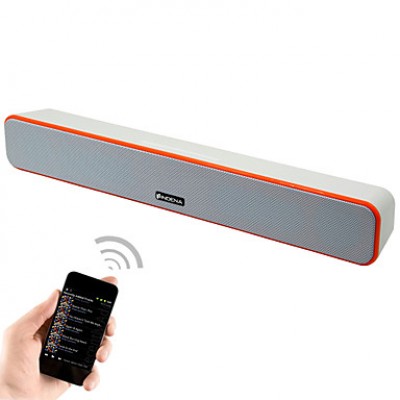 Stereo Wireless Bluetooth Power Sound Bar Speakers 2.0 HIFI Portable for/ 