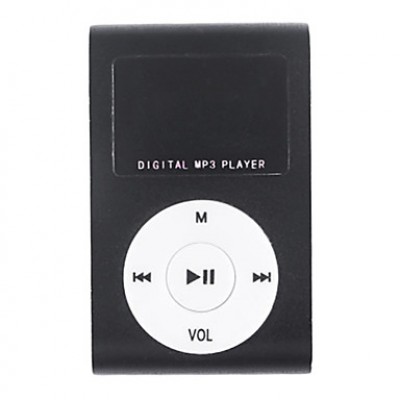 1.2 Inch OLED TF Card Reader MP3 Music Player with Clip