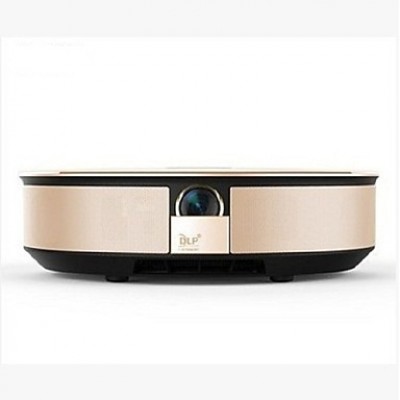 G1S 3D DLP Smart Home Theater Support 1080P 300' Hi-Fi Bluetooth Android 4.3 WIFI Projector Gold  