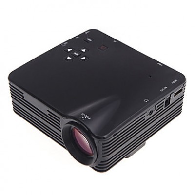 Mini HD Home Super Bright LED Technology Projector , PC Laptop VGA USB SD HDMI  