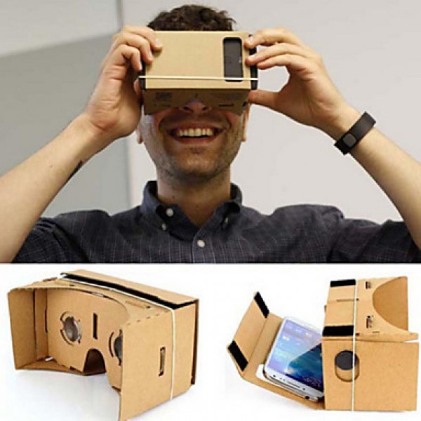 Cardboard VR Virtual Reality Glasses Storm Mirror DIY Kit  