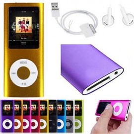 8GB Slim Mp3 Player With 1.8" LCD Screen FM Radio Video Games Movie