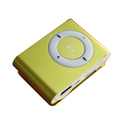 Mini Clip Metal USB MP3 Music Media Player